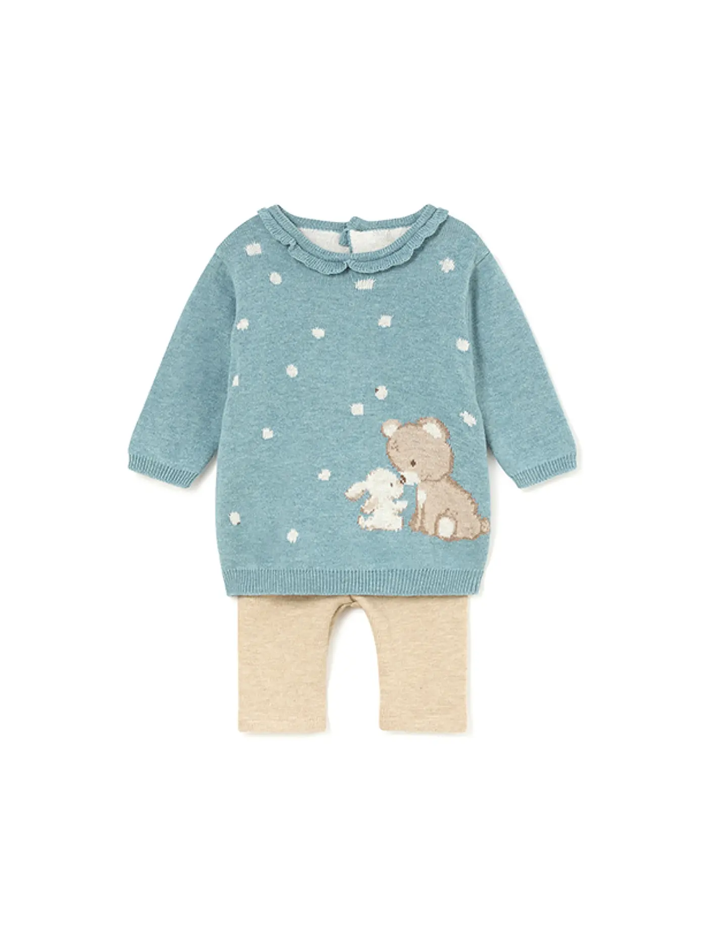 MAYORAL | Baby Set Kleid und Leggings 2-teilig | 